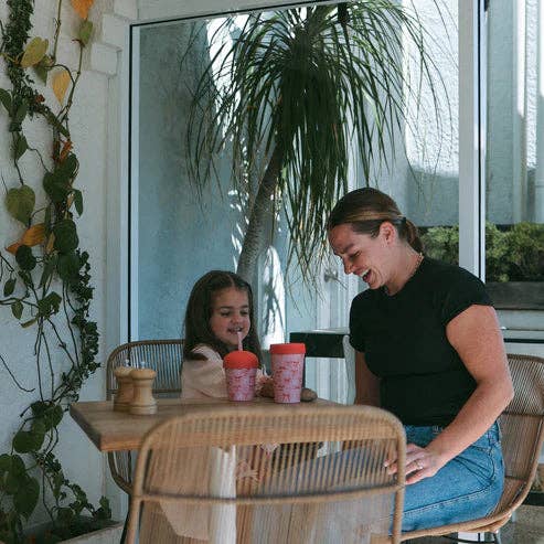 Bows Mini Smoothie Cup & Straw