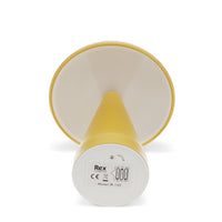 Touch dimmable mushroom table lamp - Mustard yellow