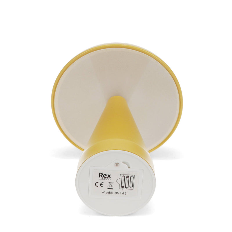 Touch dimmable mushroom table lamp - Mustard yellow