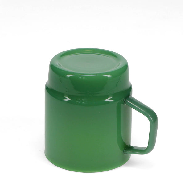Stacking Glass Coffee Cup - Jade Green