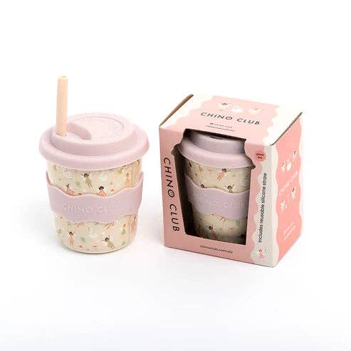 Fairy Chino Cup 8oz (Straw Included)