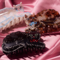 Calico Kitty Claw Clip