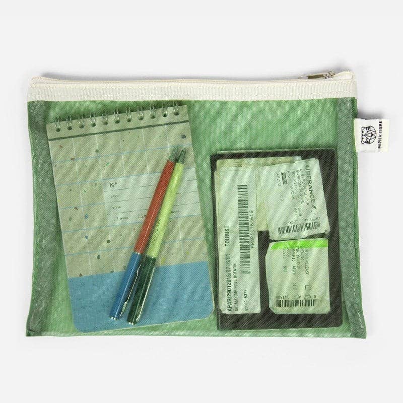 Mesh Pocket - Medium - Green
