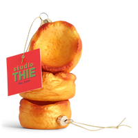 Yorkshire Pudding Glass Decoration