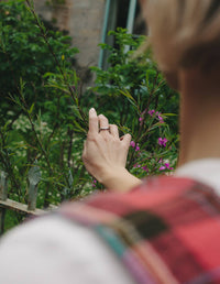 Irregular Band Ring - Silver