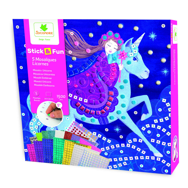 Stick 'n Fun Mosaic Unicorn Kit