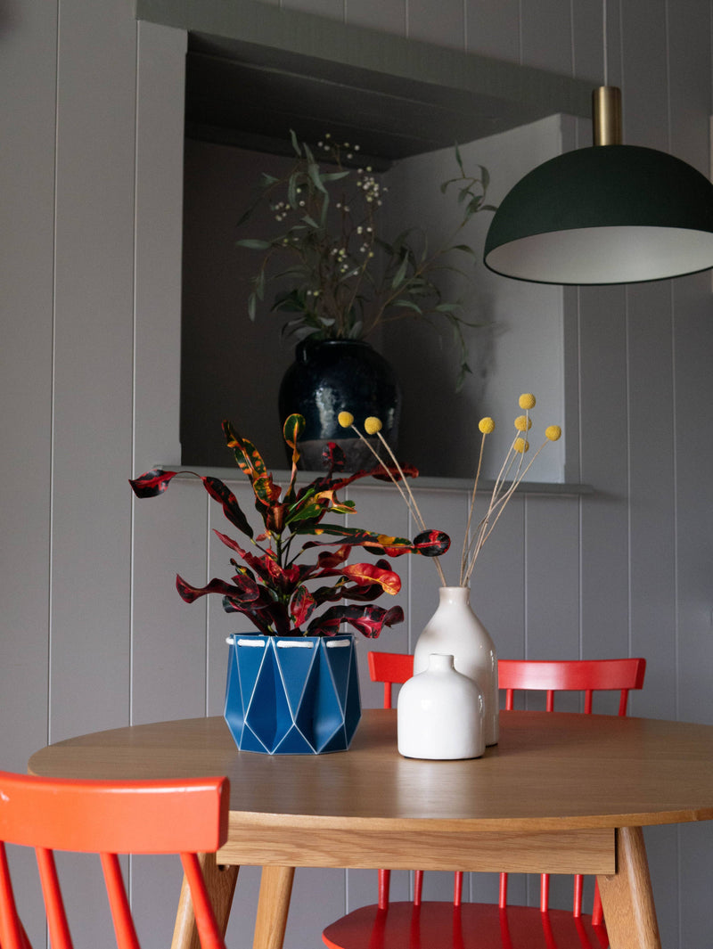 15cm Self-Watering Pot - Navy