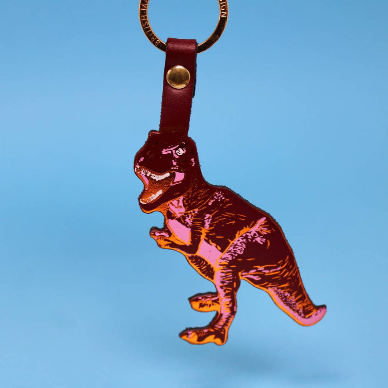 T-Rex Key Fob - Ochre