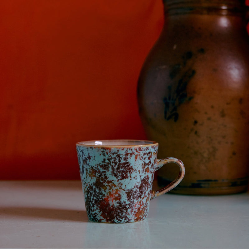 70s Ceramics Americano Mug - Patina