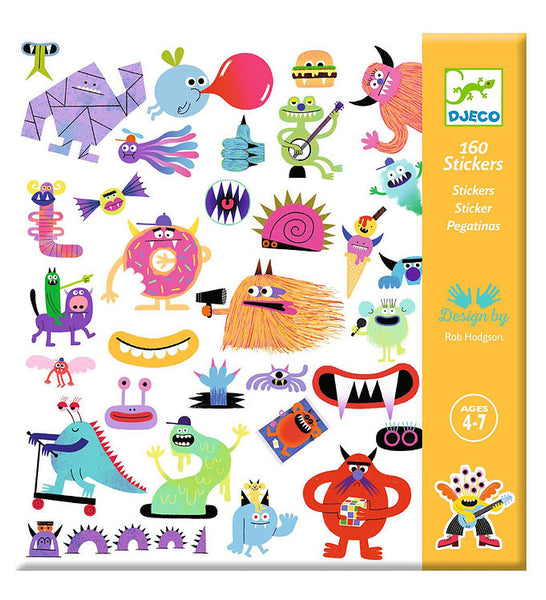 Paper Stickers - Monsters