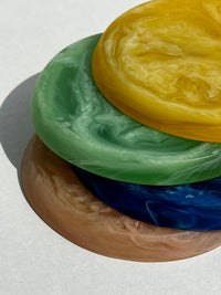 Resin Coaster - Cobalt