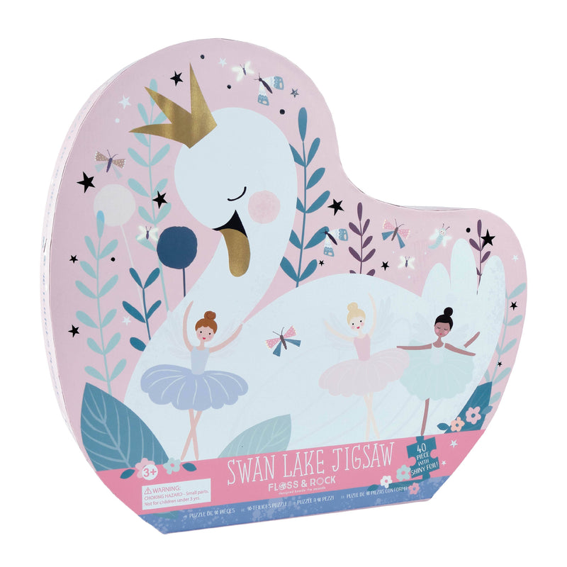 Floss and Rock - UK - 40pc Jigsaw in Shaped Box - Enchanted