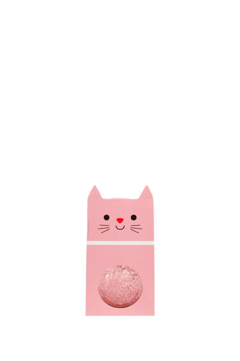 Pink Glitter Bouncy Ball