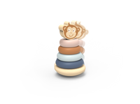 Wooden Monkey Roly-Poly Stacker