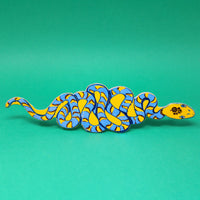 Snake Bookmark - Dark Red