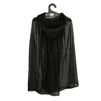 Glitter Cape - Black
