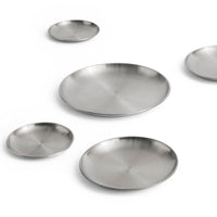 Outdoor Market Steel Plate - Medium - Set Of 2