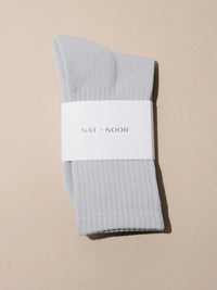 NAT + NOOR - Crew Sock - Bone