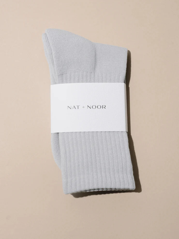 NAT + NOOR - Crew Sock - Bone