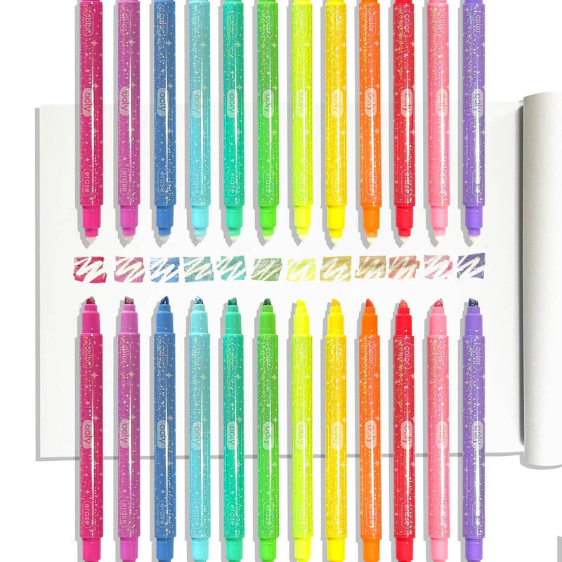 Ooly Make No Mistake! Erasable Markers Sparkle