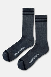 Extended Boyfriend Socks - Powder Blue