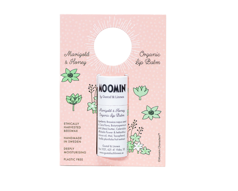 Moomin Organic Beeswax Lip Balm - Marigold & Honey
