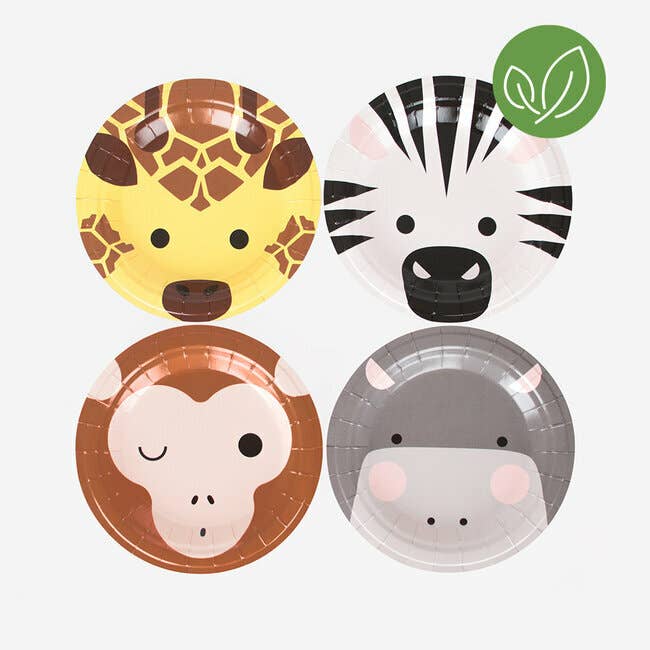 Paper Plates - Mini Safari