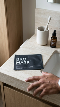 Bro Mask Half Mask Beard Friendly Sheet Mask (Single)