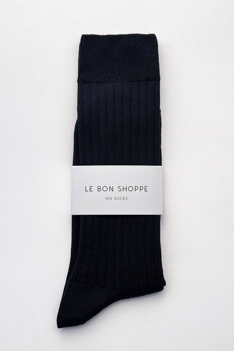 His Socks - Cobalt