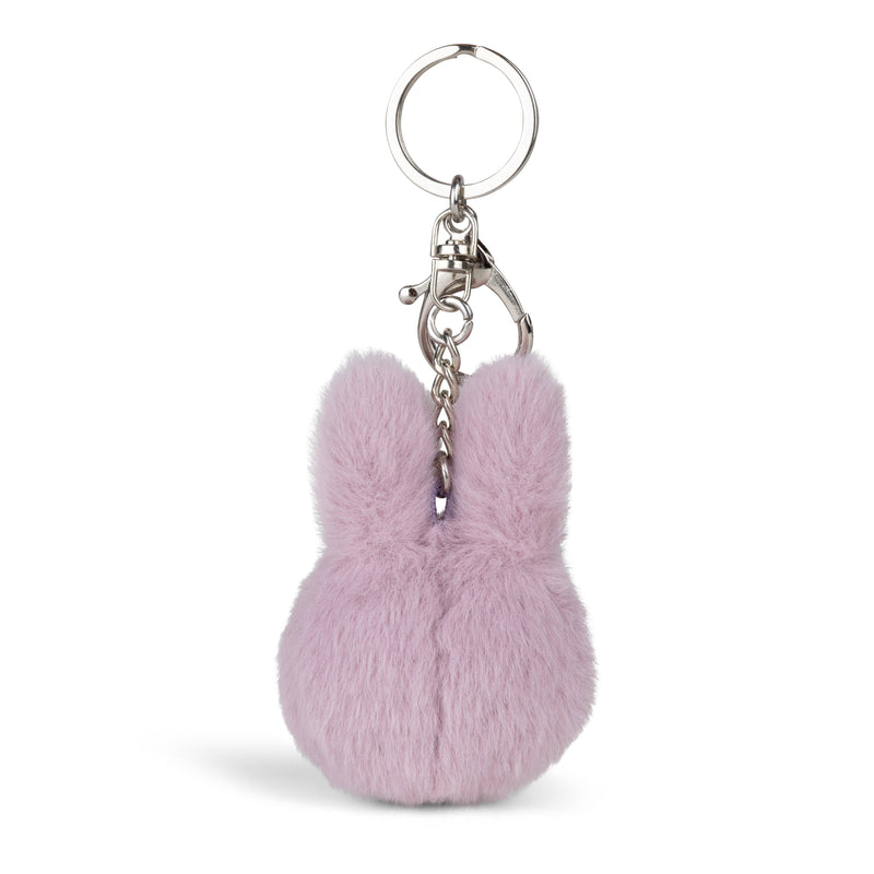 Miffy Fuzzy Keyring - Lilac