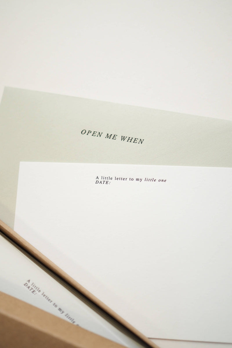 'Letters to My Little One' Notecard Set