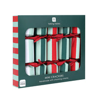 Mini Christmas Crackers - 6 Pack