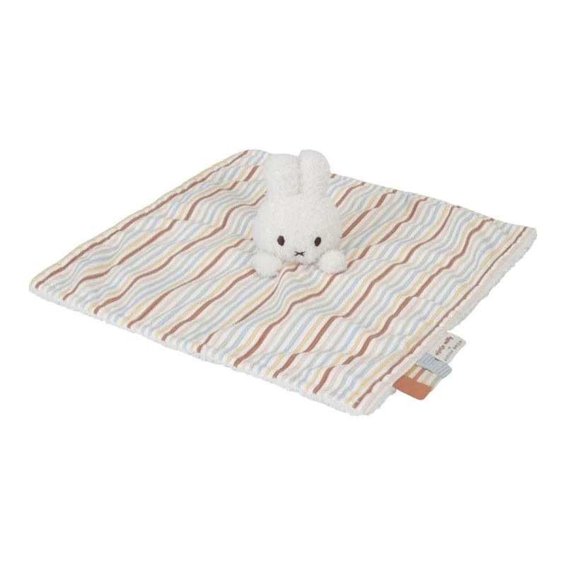 Miffy Cuddle Cloth - Vintage Sunny Stripes