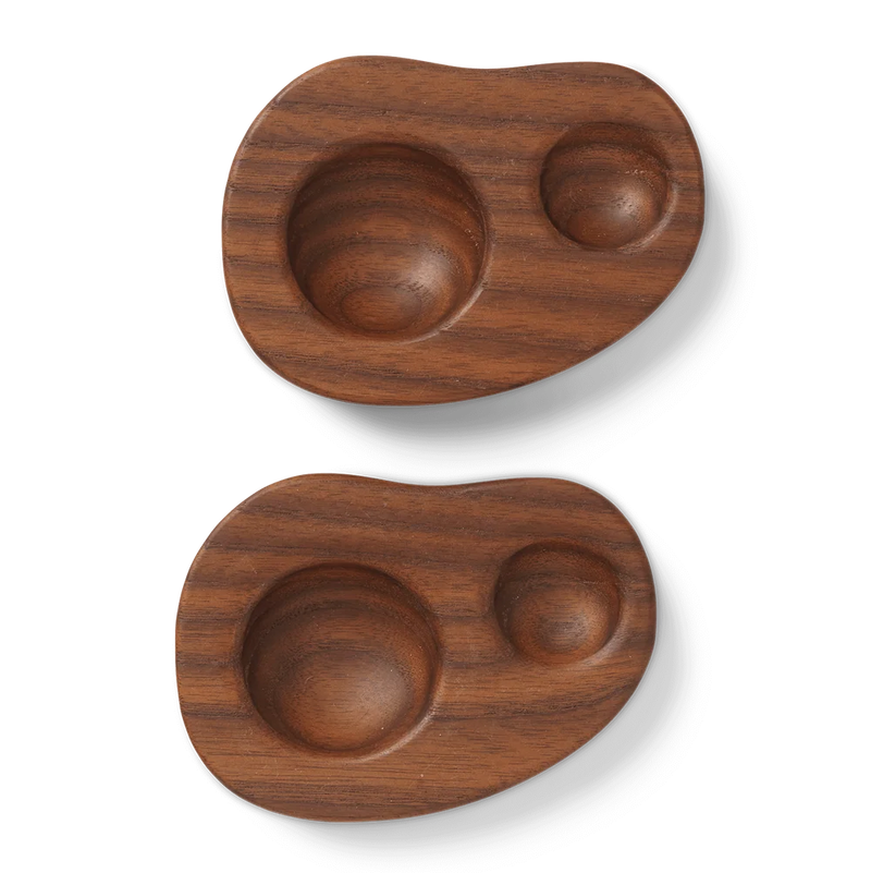 Cairn Egg Holder - Set of 2 - Dark Brown