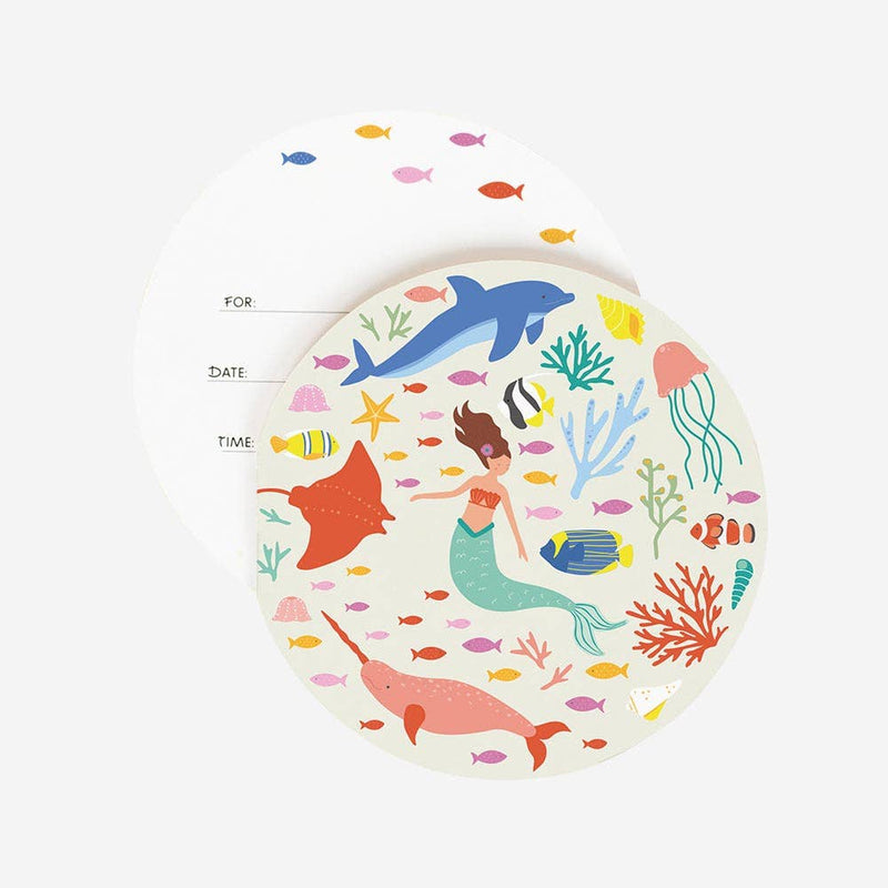 Party Invitations - Mermaid