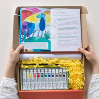 Lots of Lovely Art - "Awesome Animals" Art Box for Children