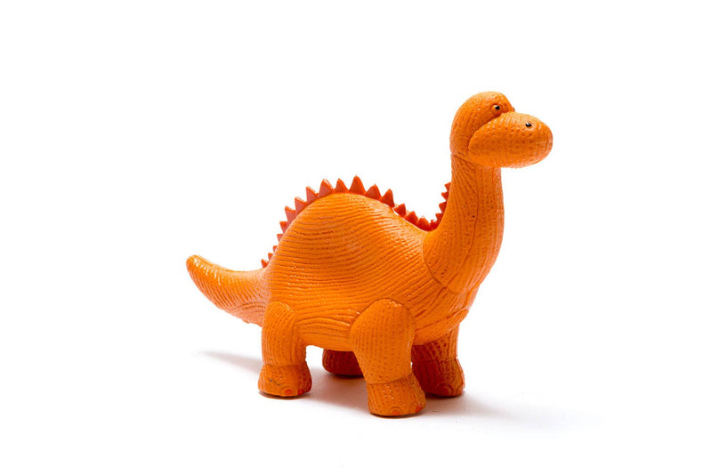 Natural Rubber Diplodocus Bath Toy and Teether