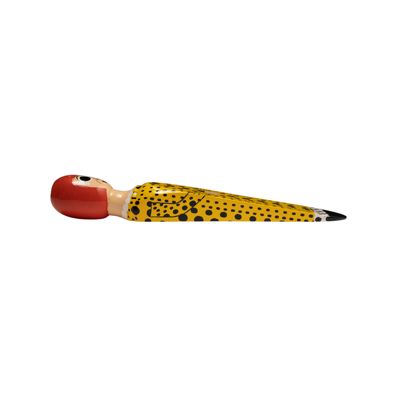 Wedgie Door Stopper - Yayoy - Yellow Polka Outfit