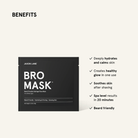 Bro Mask Half Mask Beard Friendly Sheet Mask (Single)