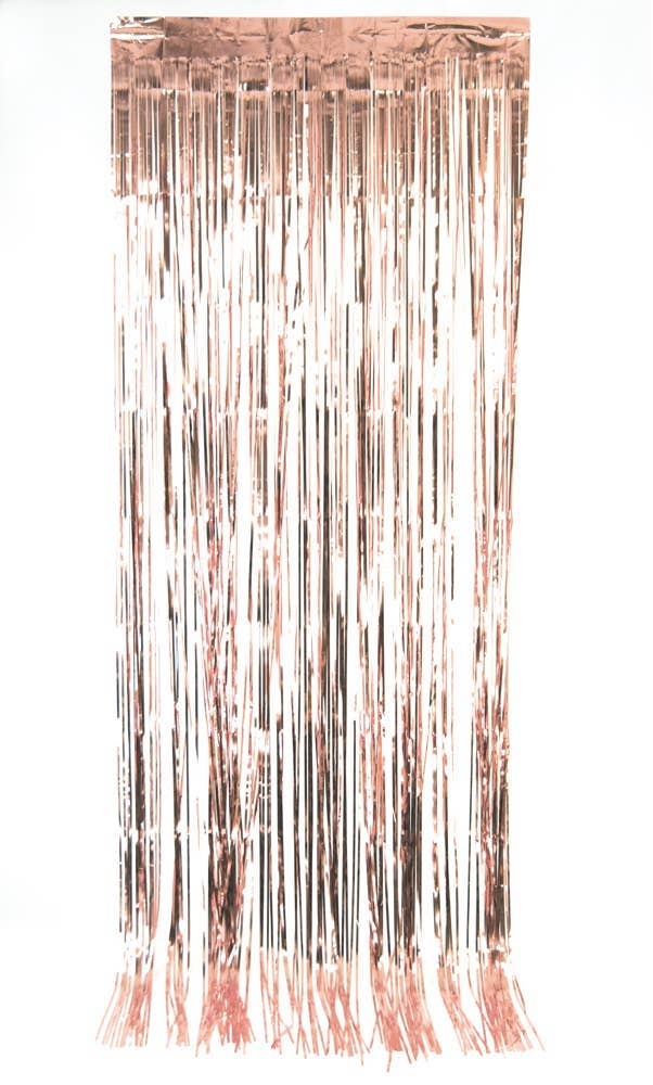 Foil Curtain - Rose Gold