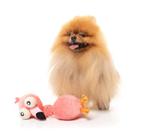 Neckole the Flamingo Dog Toy