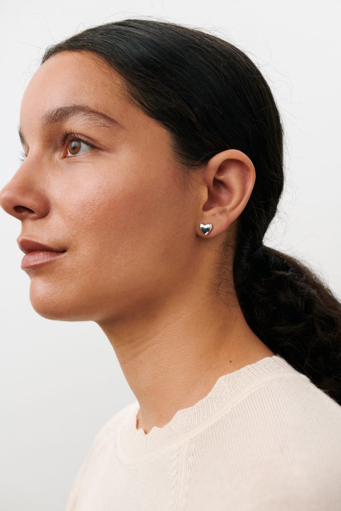 Sweetheart Earsticks - Silver Plated