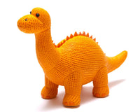 Natural Rubber Diplodocus Bath Toy and Teether
