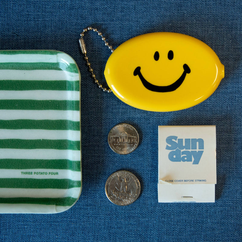 Coin Pouch - Happy Face Classic (Yellow)