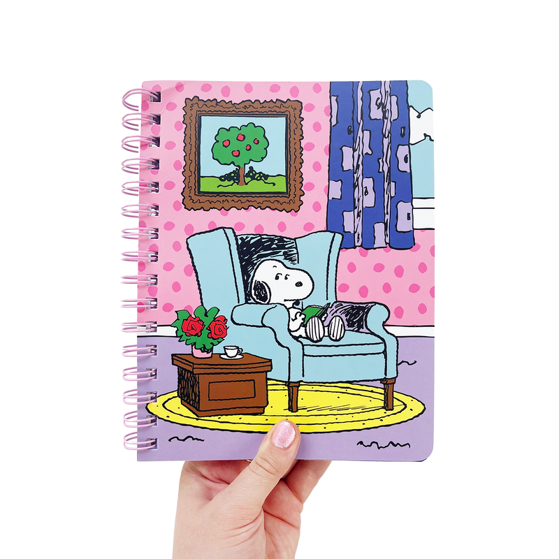 Snoopy Take It Easy Spiral Notebook