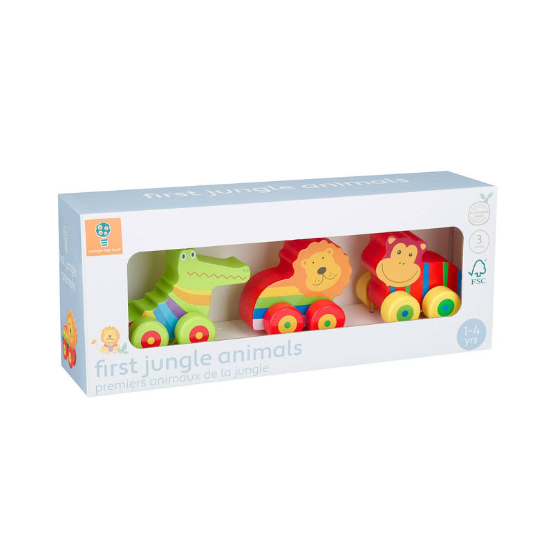 First Wooden Jungle Animals