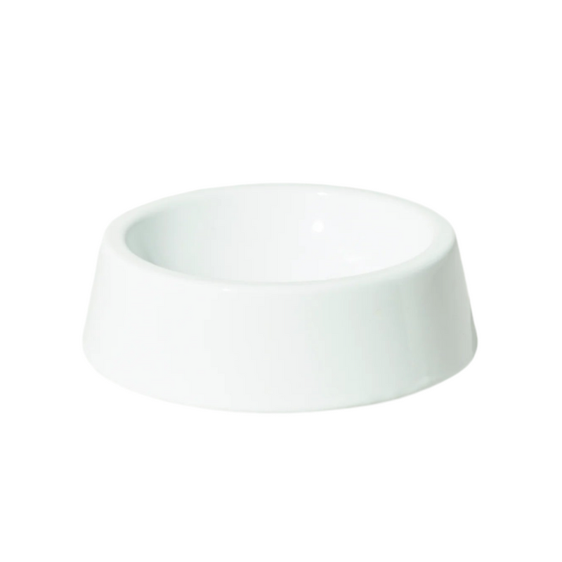 Dog Bowl - Ice White
