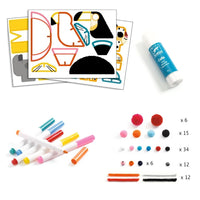 Djeco Punch Board Activity - Savanna