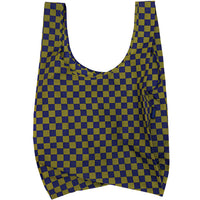 Standard Baggu- Pear Navy Check