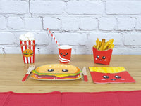 Salty Junk Food - Cups - Set Of 8